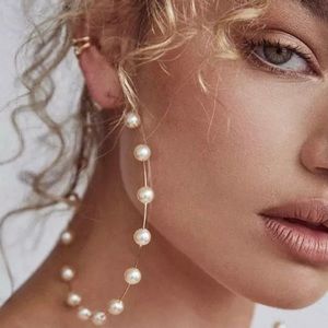 Zara Statement Pearl Earrimgs